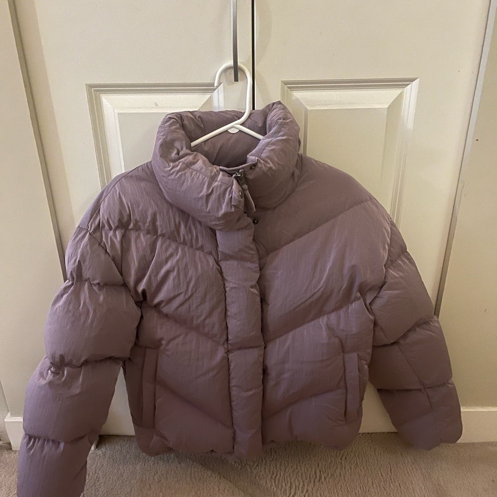 COPY - Aritzia Purple Cloud Puff Jacket